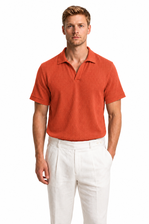Vaganza Cable Polo Shirt