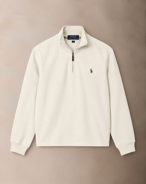 RL Quater Zip Sweater 01