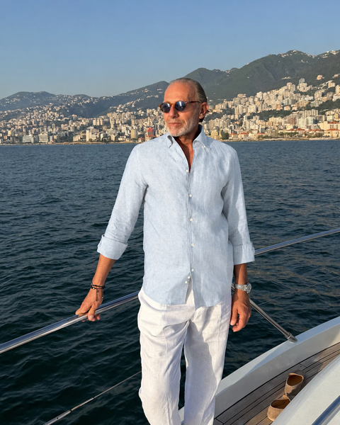 Saxon Italian Linen Shirt