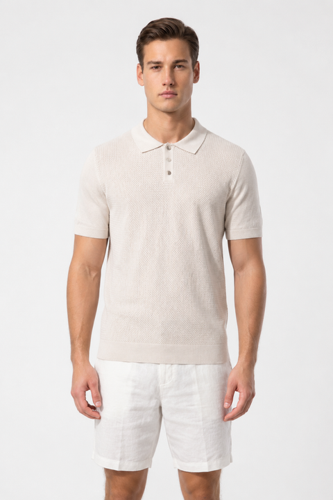 Vaganza Cable Polo Shirt