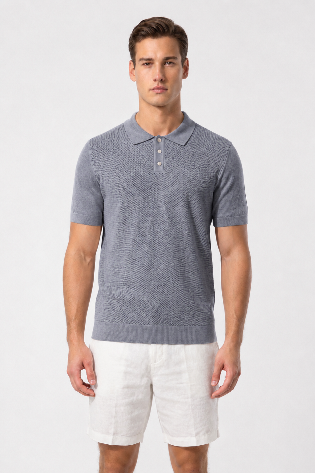 Vaganza Cable Polo Shirt 5