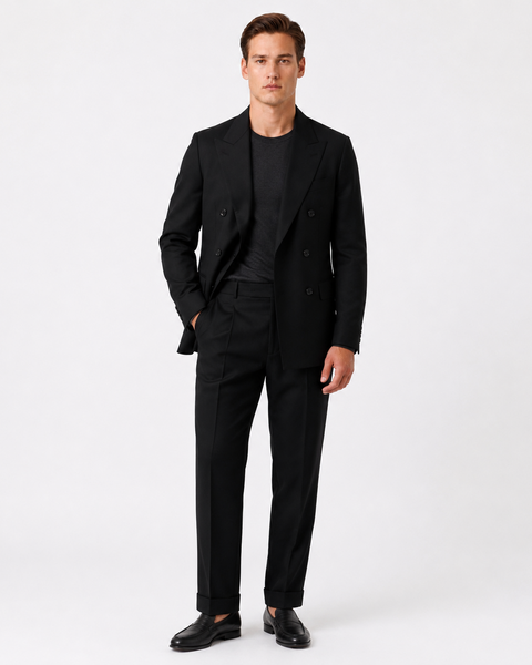 Saxon Finitura Felice Double breadsted suit