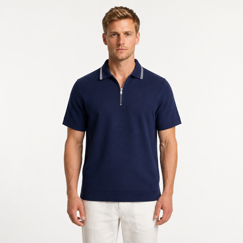 Graz Polo T-shirt Zip