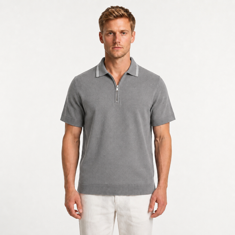 Graz Polo T-shirt Zip
