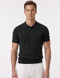 Vaganza Cable Polo Shirt 4