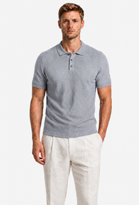 Vaganza Cable Polo Shirt 5