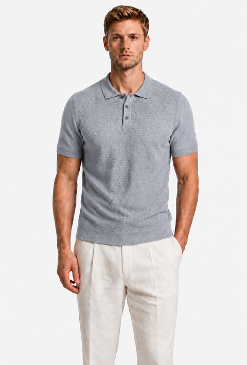 Vaganza Cable Polo Shirt