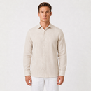 Zegna Strip Linen Shirt 001