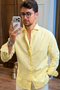 Saxon Italian Linen Shirt