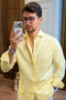 Saxon Italian Linen Shirt