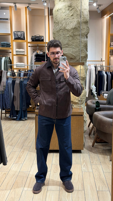 Saxon Safari Suede Jacket