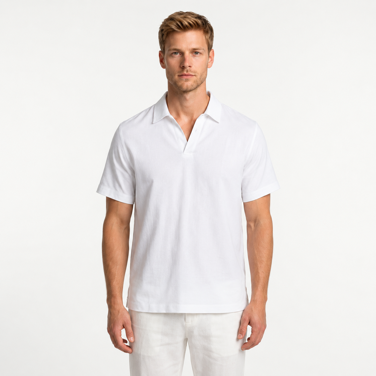 Mascunelli Linen polo 001
