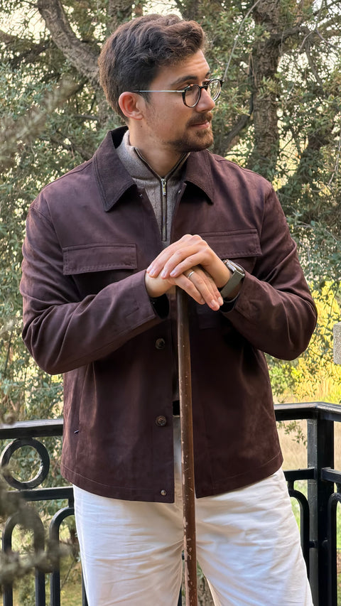 Saxon Safari Suede Jacket