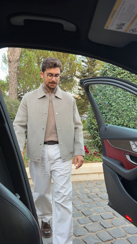 Saxon Wool-Blend Jacket 01
