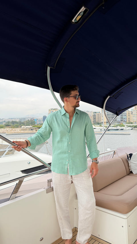 Organic linen shirt