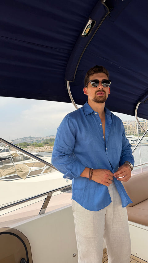 Organic linen shirt