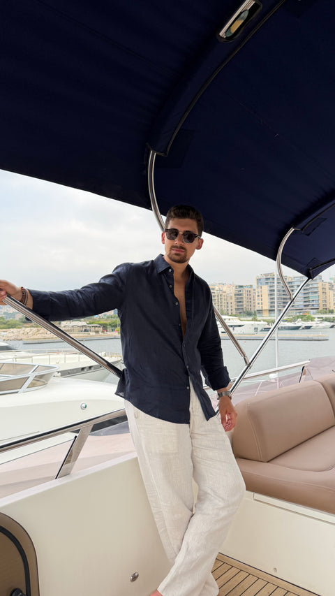 Organic linen shirt