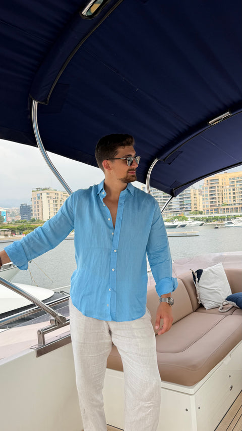 Organic linen shirt