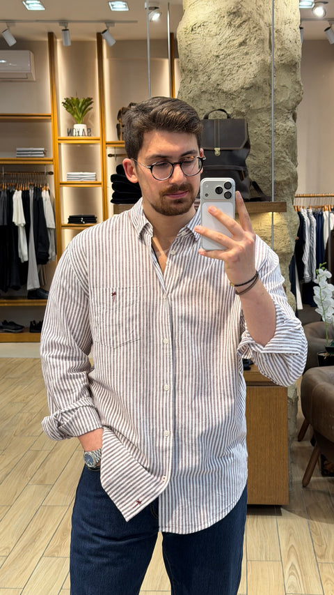 RIV/SD LINEN SHIRT