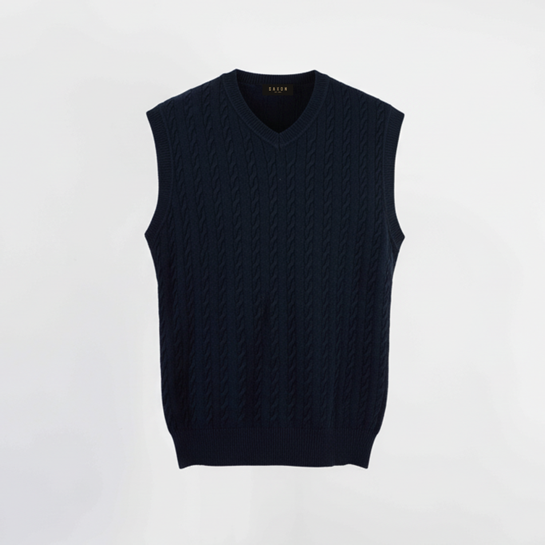 Saxon Knitwear Vest