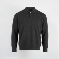 Saxon Polo Sweater 001
