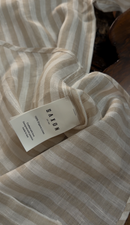 organic Linen stripe shirt