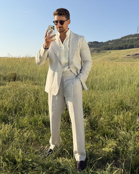 Saxon Linen Suit