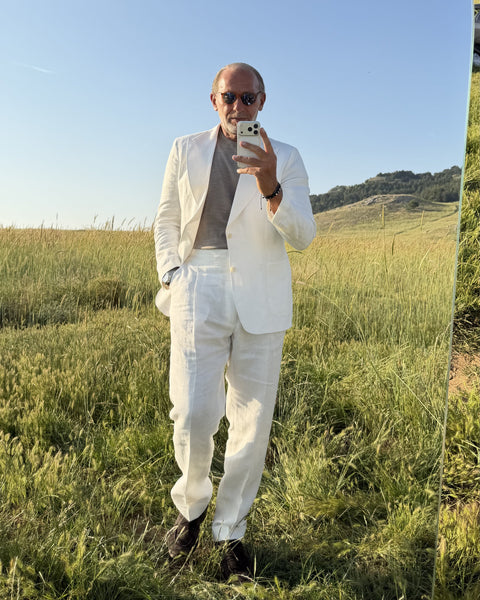 Saxon Linen Suit