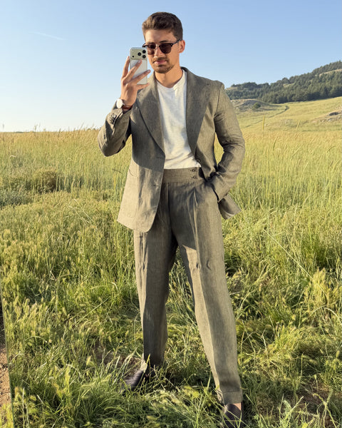 Saxon Linen Suit