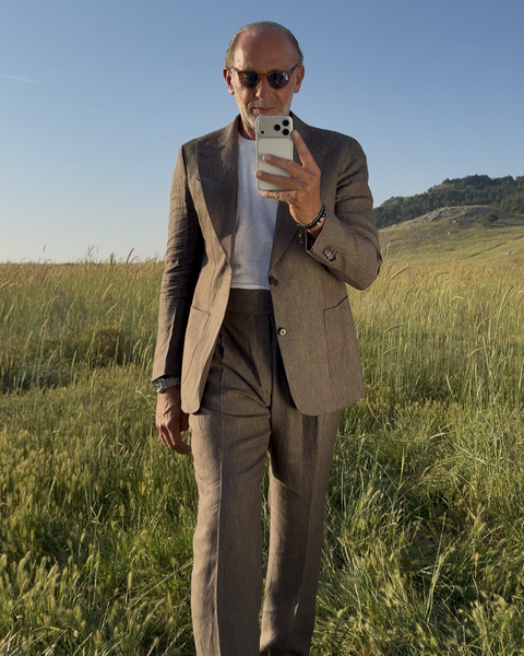 Saxon Linen Suit