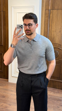 Saxon Polo Shirt Wool