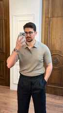 Saxon Polo Shirt Wool