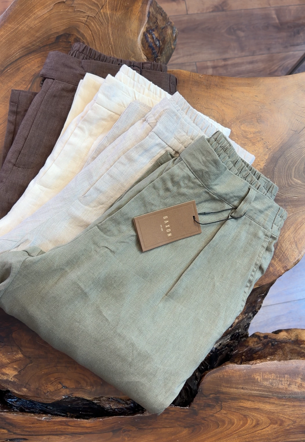 Classic fit Linen Pant