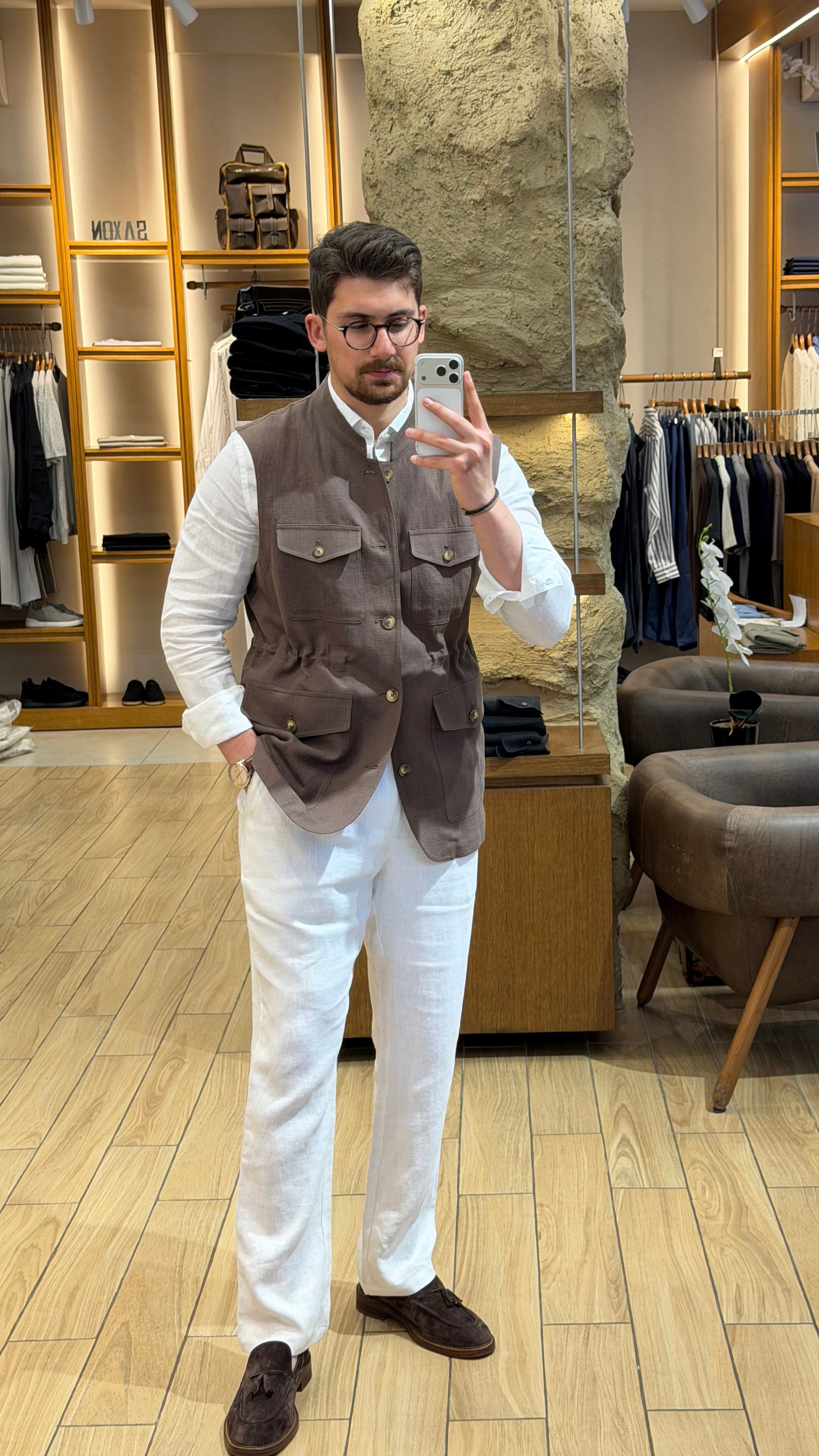 LP Linen Vest