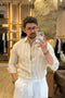 Saxon Linen Stripe Shirt