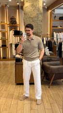 Saxon Polo Shirt Wool