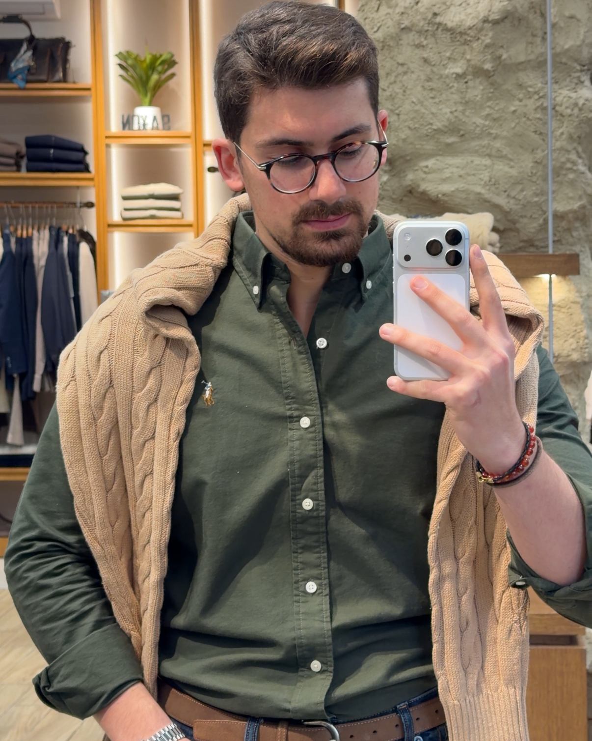 S / olive/PB