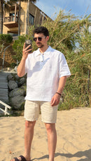 Lp short sleeve  Linen Shirt