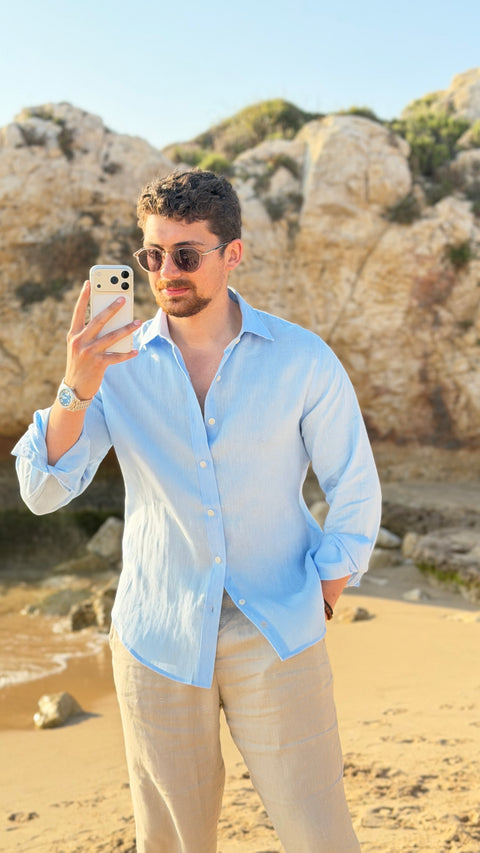 Organic linen shirt