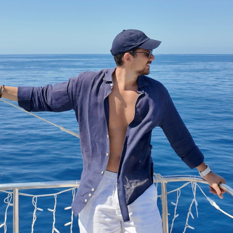 Organic linen shirt