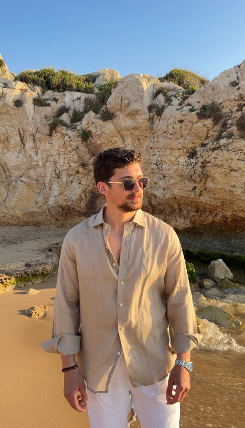 Organic linen shirt