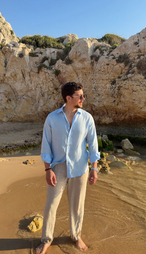 Organic linen shirt