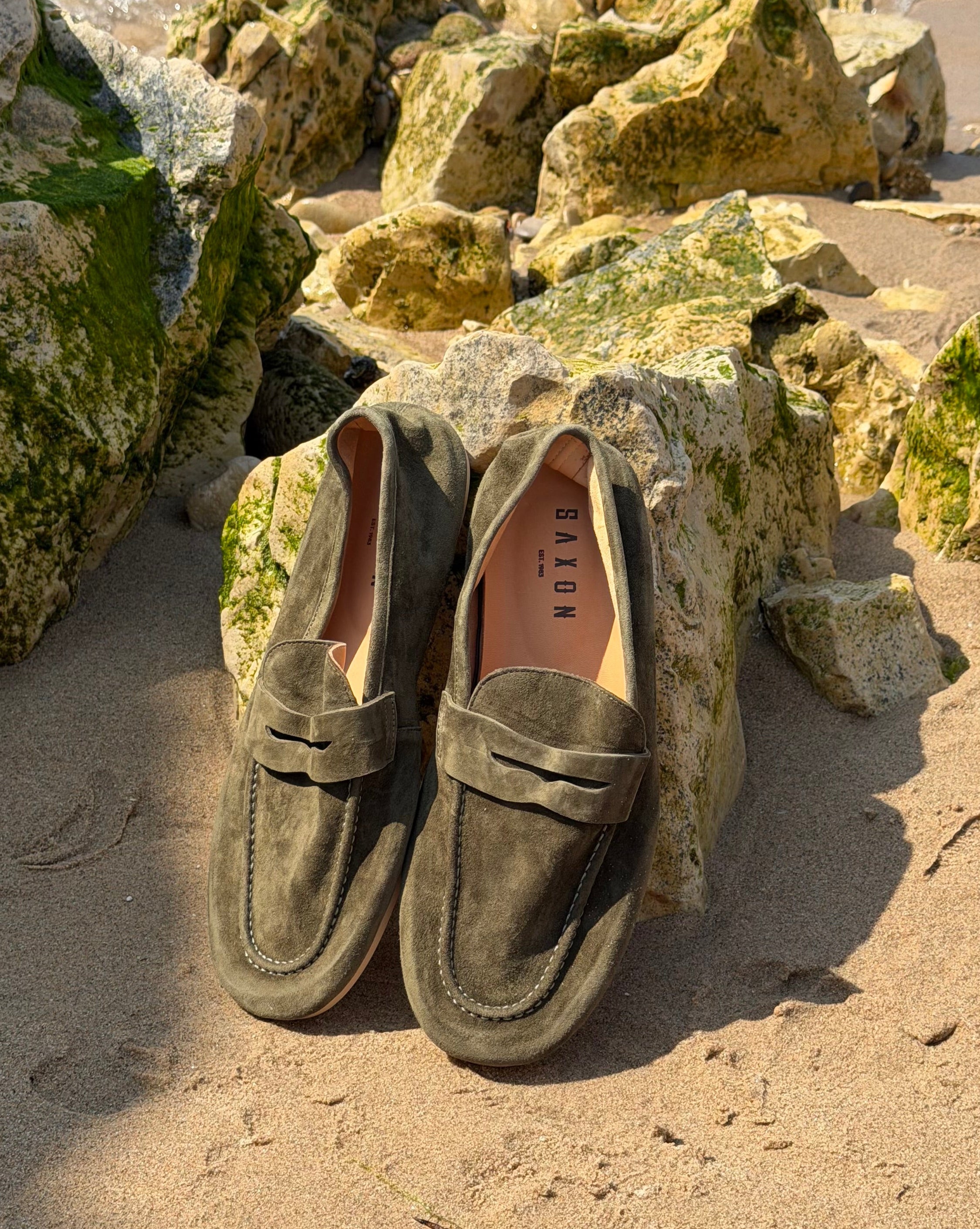 summer walk suede loafer