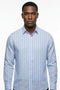 Saxon Linen stripe shirt