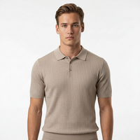 Saxon Polo Shirt Wool