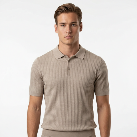 Saxon Polo Shirt Wool
