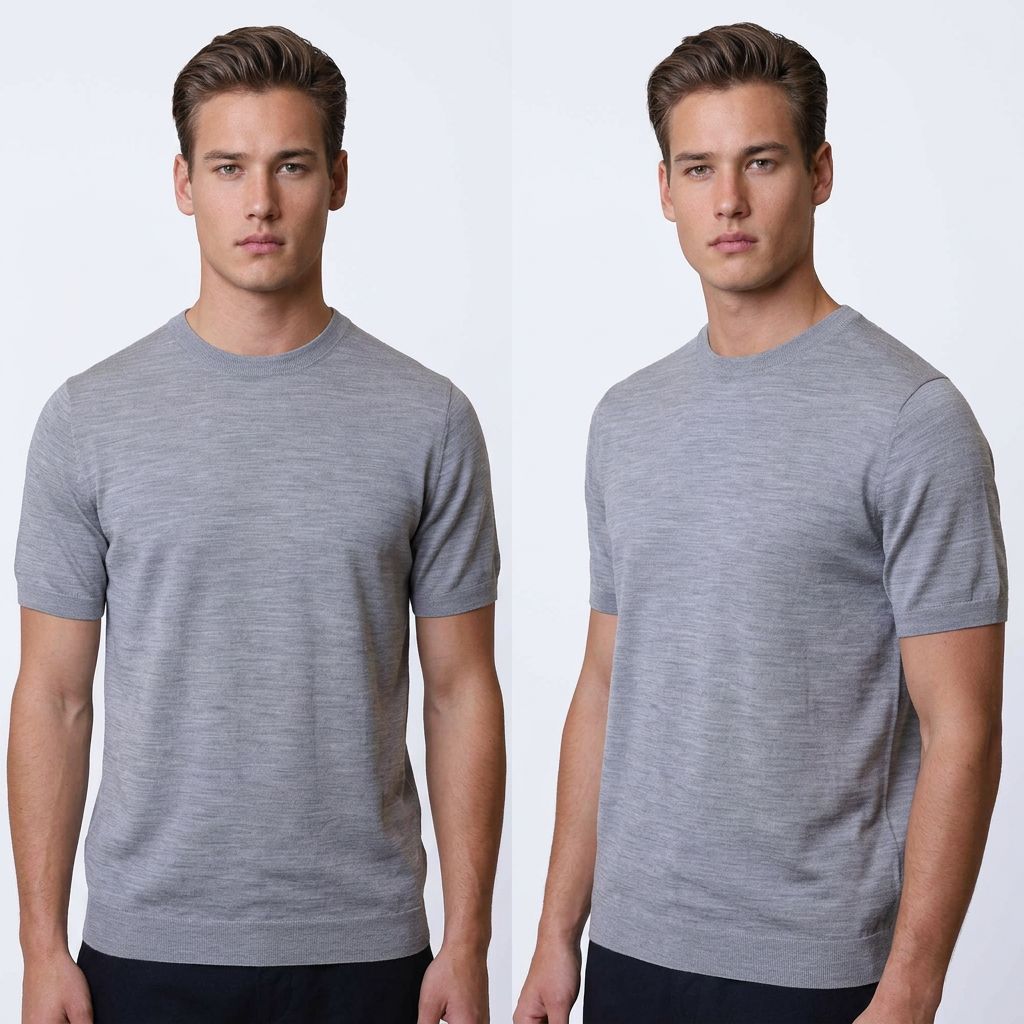 Saxon T-shirt Wool 001