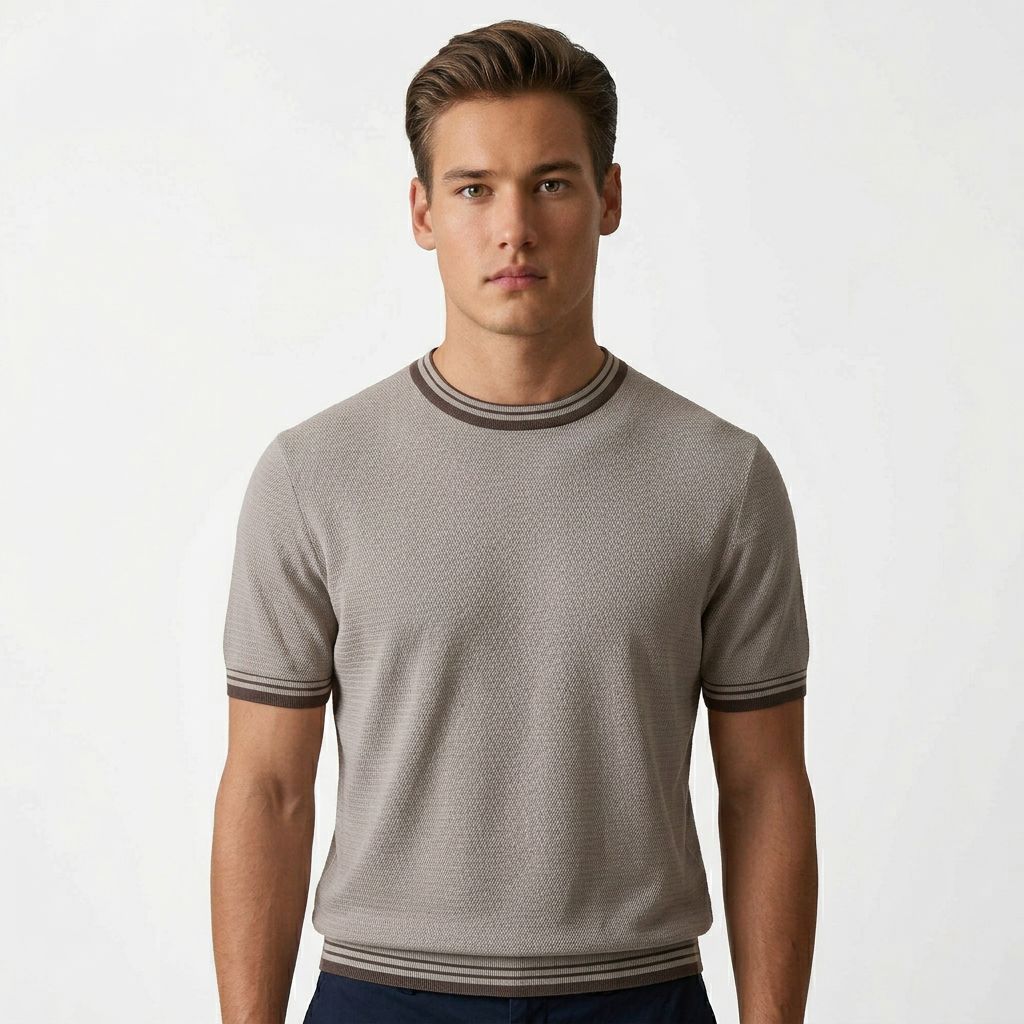 Saxon Cable T-Shirt 001