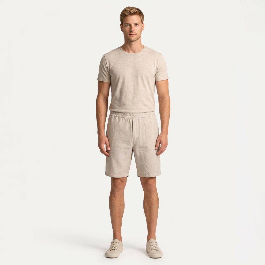 Saxon Linen Short 001