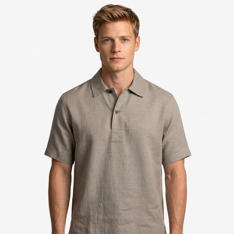 Lp short sleeve  Linen Shirt